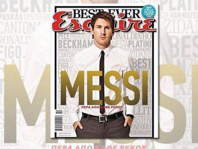 De "pulga" a James Bond: Messi arrasa en las tapas de revistas del mundo