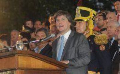 Boudou: "La gesta de San Lorenzo fue una pelea contra el colonialismo"