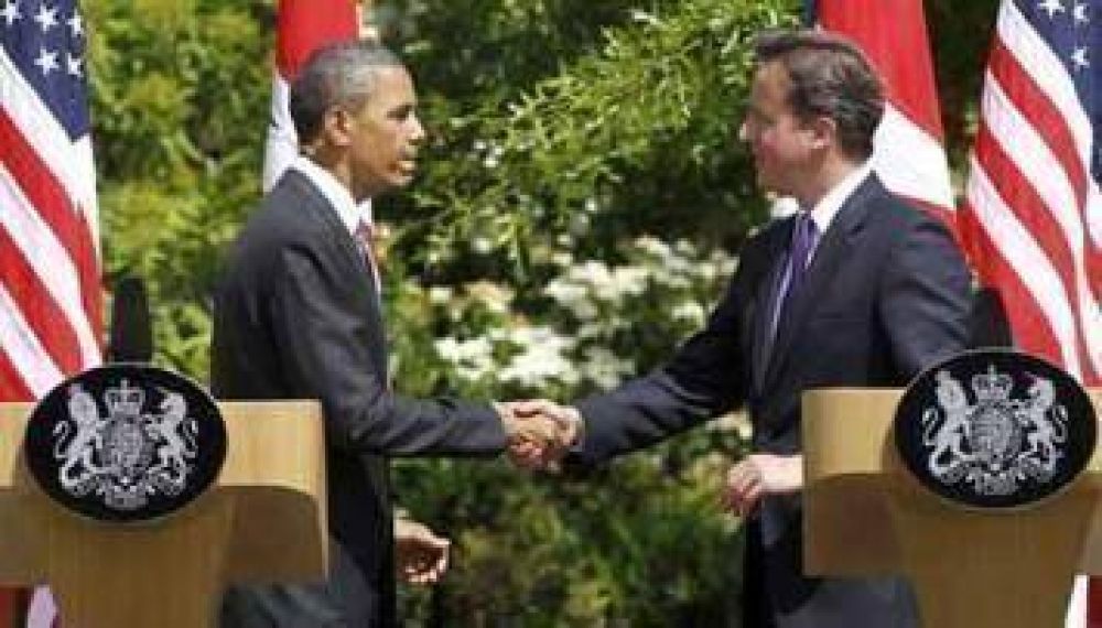 Obama recibir� a Cameron, d�as antes del trig�simo aniversario de Malvinas