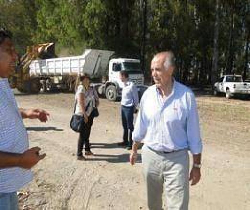 Se controlaron los trabajos en el monte