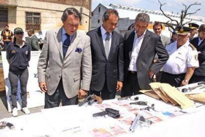 Secuestraron armas, droga y veh�culos robados en un megaoperativo en Zona Sur