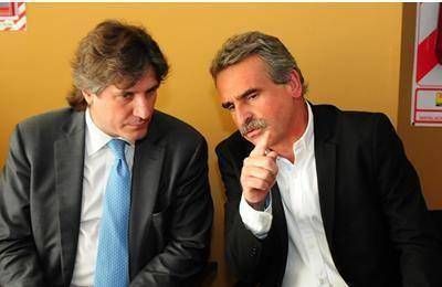 Rossi acompa�� a Boudou en San Lorenzo