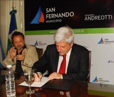 Andreotti: �es un orgullo que el IUNA est� en San Fernando