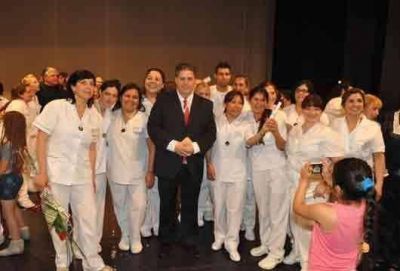 Aumento un 45%la cantidad de enfermeros