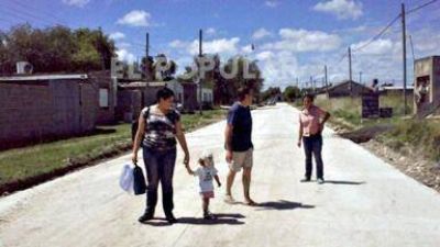 "El barrio est� cambiando positivamente"