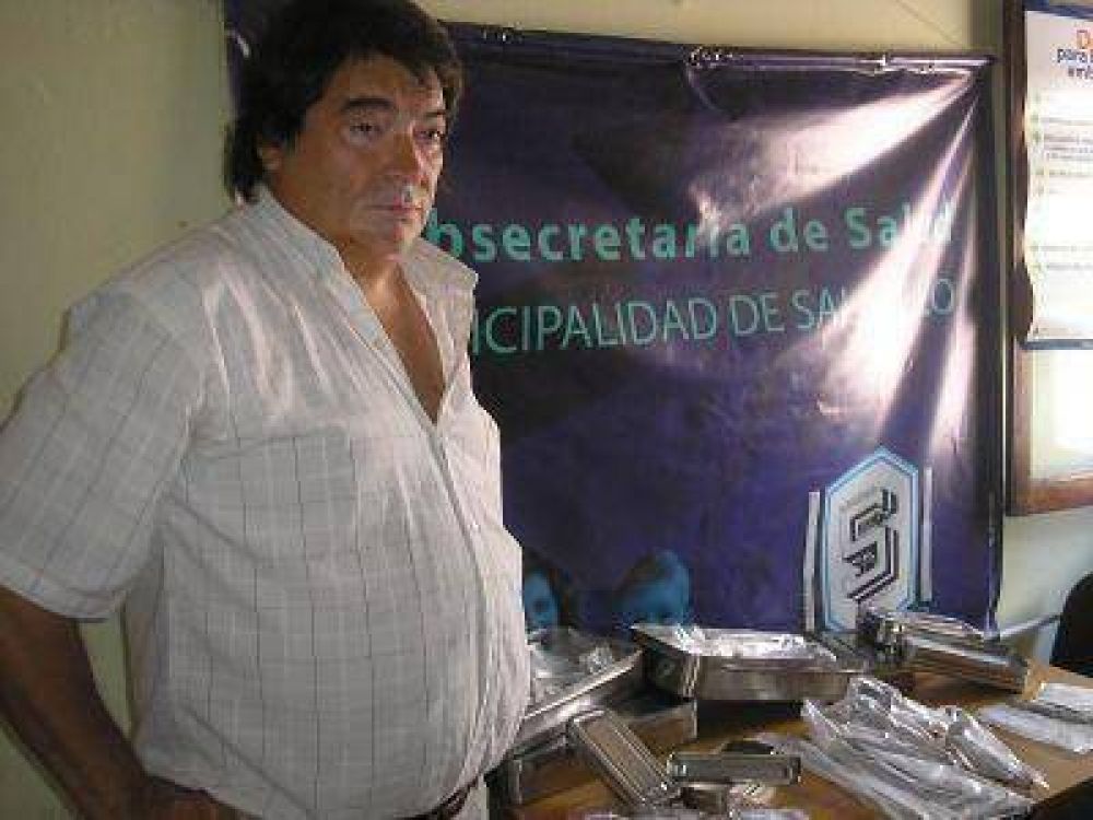 Lleg� material quir�rgico para los CAPS