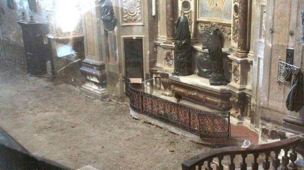 La Iglesia de Alta Gracia acat� la orden de suspender las obras