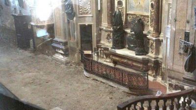 La Iglesia de Alta Gracia acat� la orden de suspender las obras