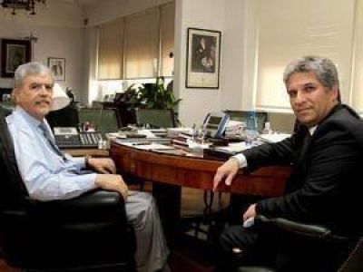 Poggi se reuni� con De Vido por las deudas que la Naci�n mantiene con la provincia