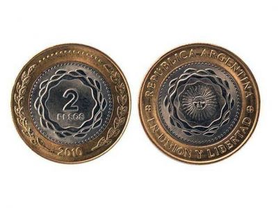 El Nuevo Bersa recibi� una primera entrega de monedas de dos pesos