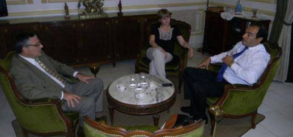 Vald�s recibi� al Ministro Chain del STJ para abordar el problema carcelario
