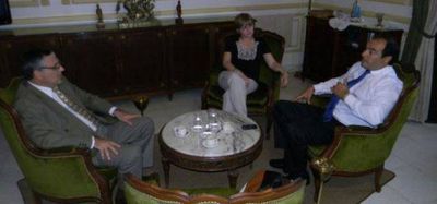 Vald�s recibi� al Ministro Chain del STJ para abordar el problema carcelario