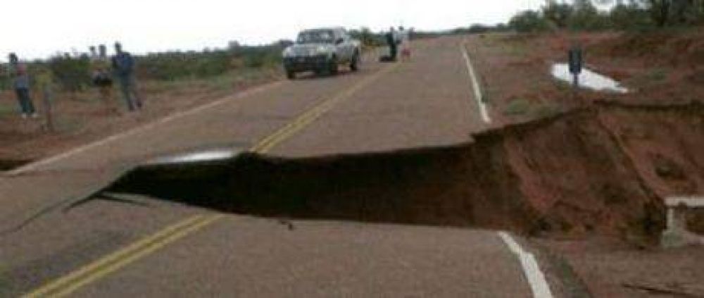 Sigue inhabilitado el paso a Villa Uni�n por ruta 76