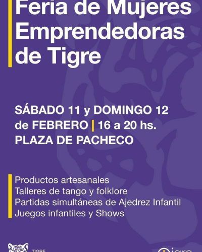 Feria de mujeres emprendedoras en Pacheco