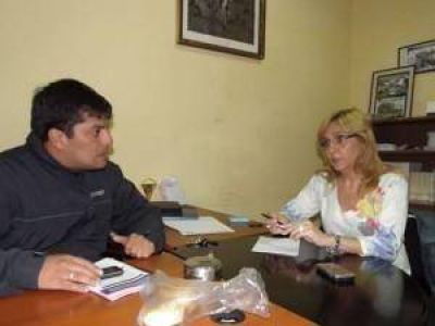 La Diputada Nacional Bernal en Volc�n: se interioriz� sobre la situaci�n del pueblo ante las fuertes lluvias y comprometi� ayuda