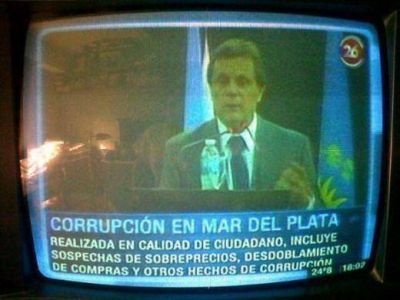 Mientras la prensa local calla, los medios de Capital ya hablan de �corrupci�n� en el gobierno de Pulti