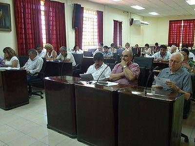 Tratar�n los convenios con Naci�n para obras p�blicas.