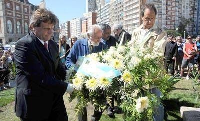 Scioli asisti� al acto oficial por el aniversario de la ciudad