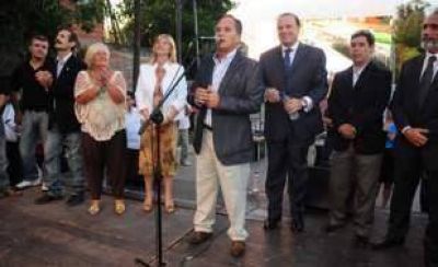 Fue inaugurada la obra del arroyo Saladero Chico