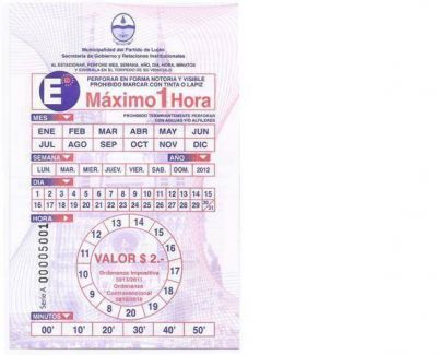 As� ser� la nueva tarjeta de estacionamiento que regir� desde el 13 de febrero