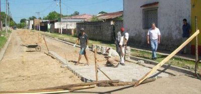 Hist�rico: El municipio de Concepci�n ya realiza pavimento articulado sobre sus calles