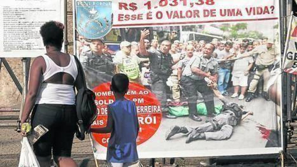 Tensi�n en R�o por la huelga de la polic�a y el inminente carnaval