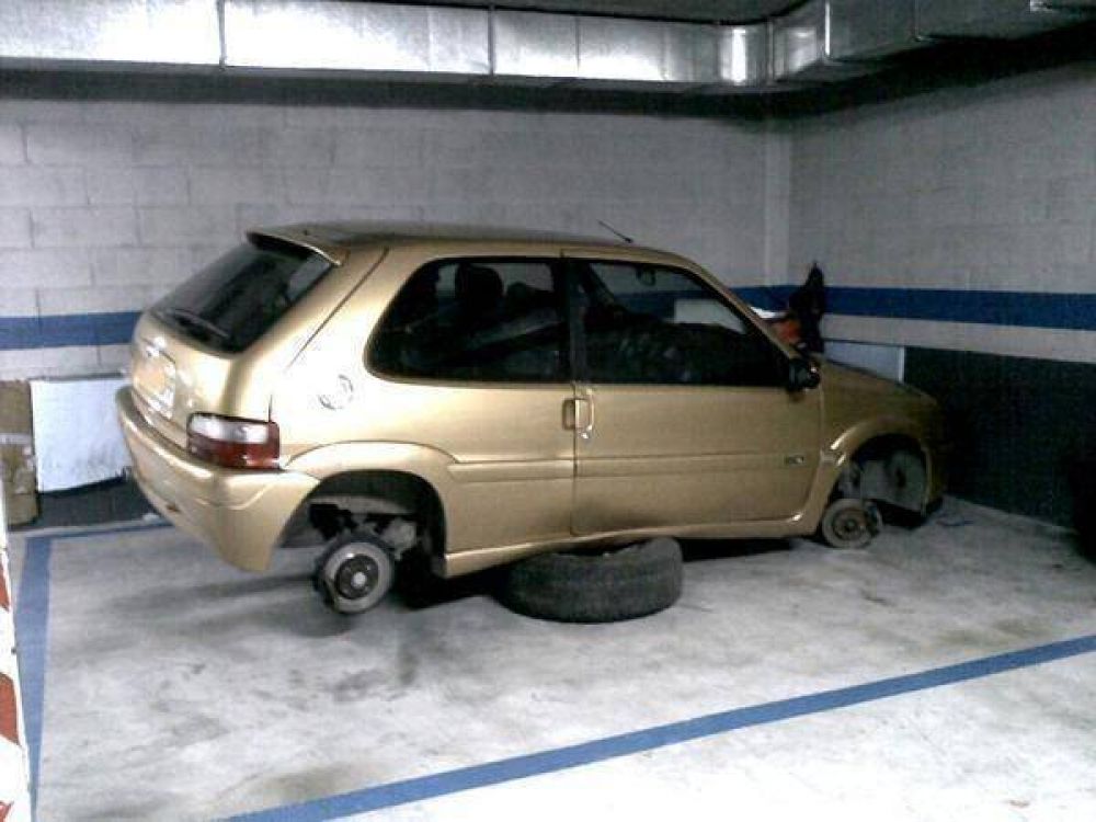 Aumenta la preocupaci�n por el robo de ruedas en la zona