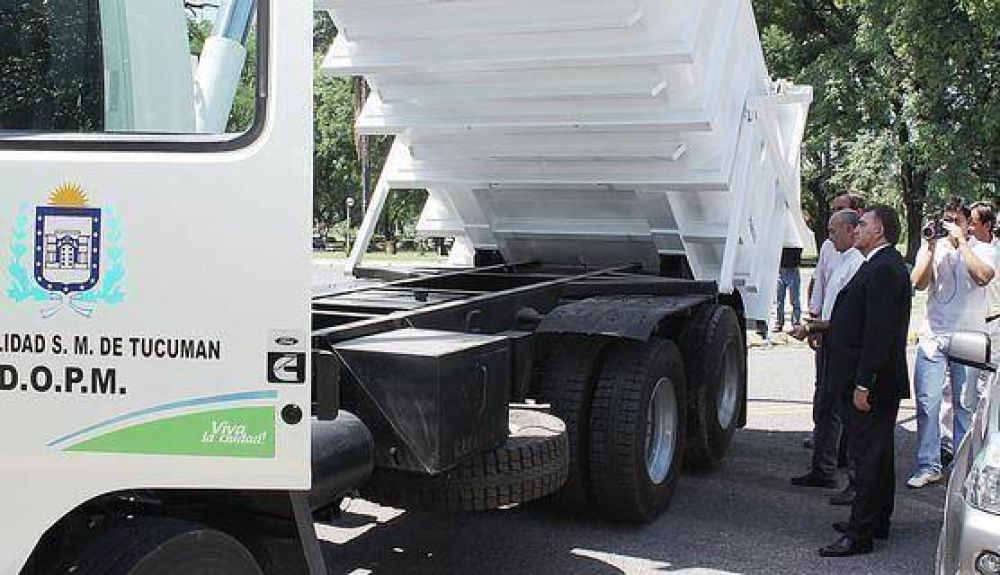 Nuevas maquinarias para la Municipalidad