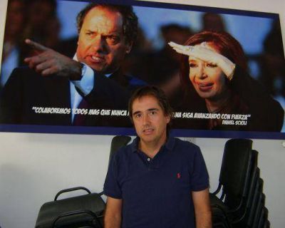 Guido Lorenzino: �Despu�s de Cristina, Scioli es el hombre m�s importante que tiene el FpV�