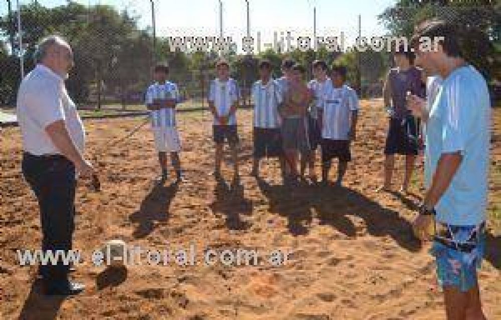 Nuevo complejo deportivo en la costanera de Paso de los Libres