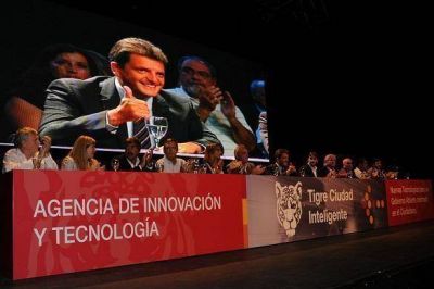 Sergio Massa lanz� la Agencia de Innovaci�n y Tecnolog�a de Tigre