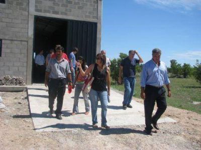 El intendente recorri� el Parque Industrial con empresarios