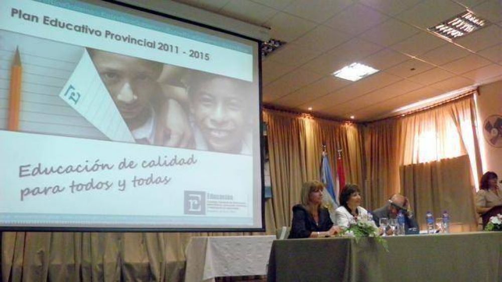El CGE present� el Plan Educativo Provincial 2011-2015