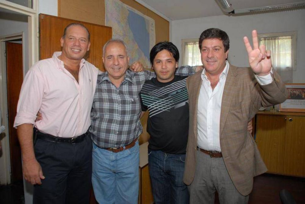 PTE. PER�N - Regueiro se reuni� con Mariotto y Berni