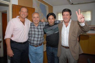 PTE. PER�N - Regueiro se reuni� con Mariotto y Berni