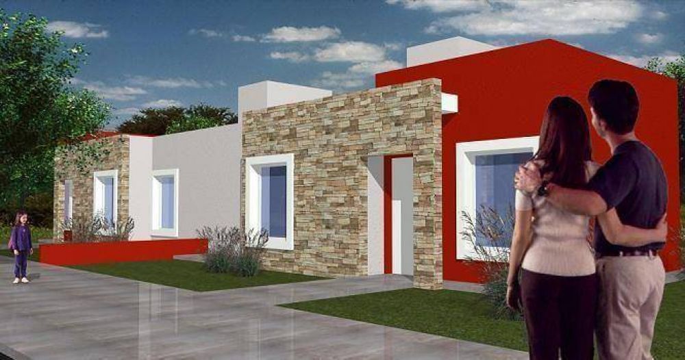 San Luis pondr� en marcha la construcci�n de 23 viviendas en el departamento Pedernera