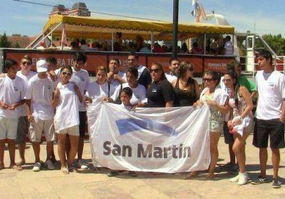J�venes de San Mart�n participaron del programa municipal �Delta para Todos�