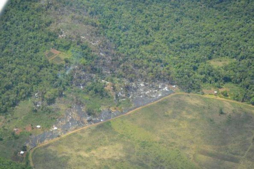 Los incendios de Caa Yar� y Cu�a Pir� est�n extinguidos
