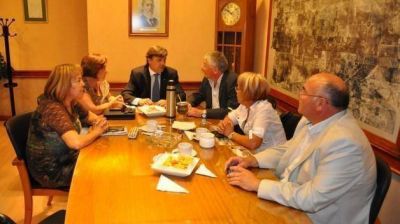 Diputados del Modelo Chubut se reunieron con P�rez Cat�n