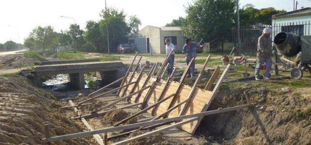 Goya: Avanzan las obras de reacondicionamiento de canal a cielo abierto