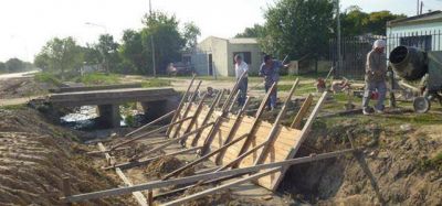 Goya: Avanzan las obras de reacondicionamiento de canal a cielo abierto