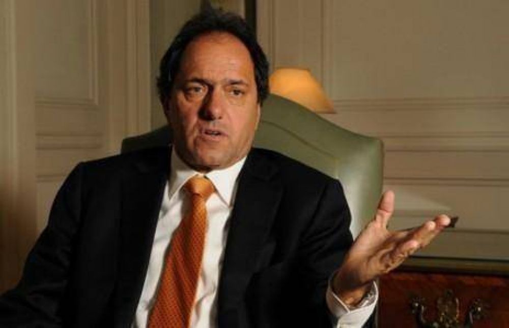 Scioli sobre su relaci�n con Mariotto: "Nos llevamos mucho mejor de la percepci�n que hay"