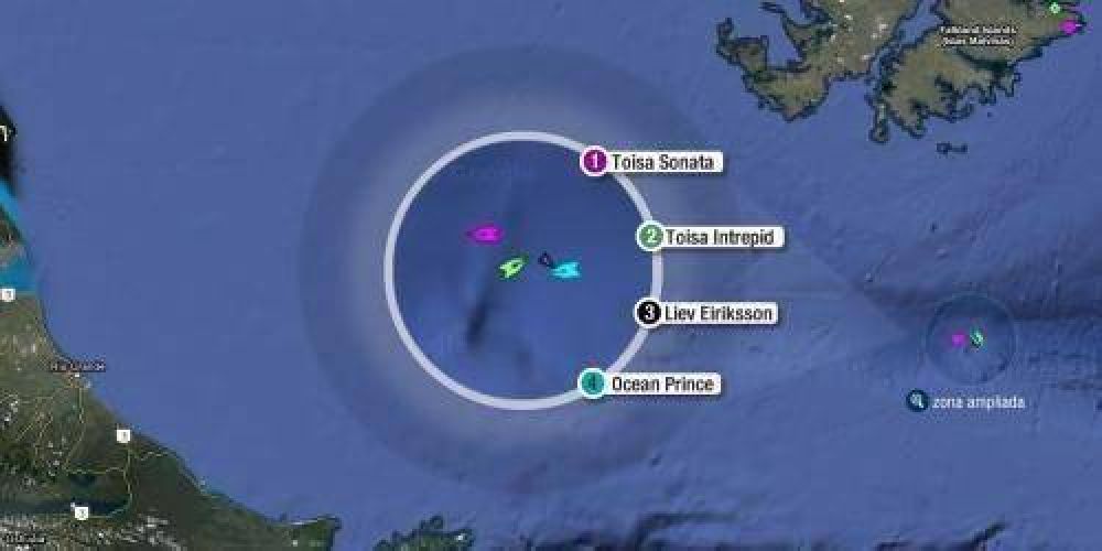 Malvinas: una petrolera brit�nica viola aguas argentinas