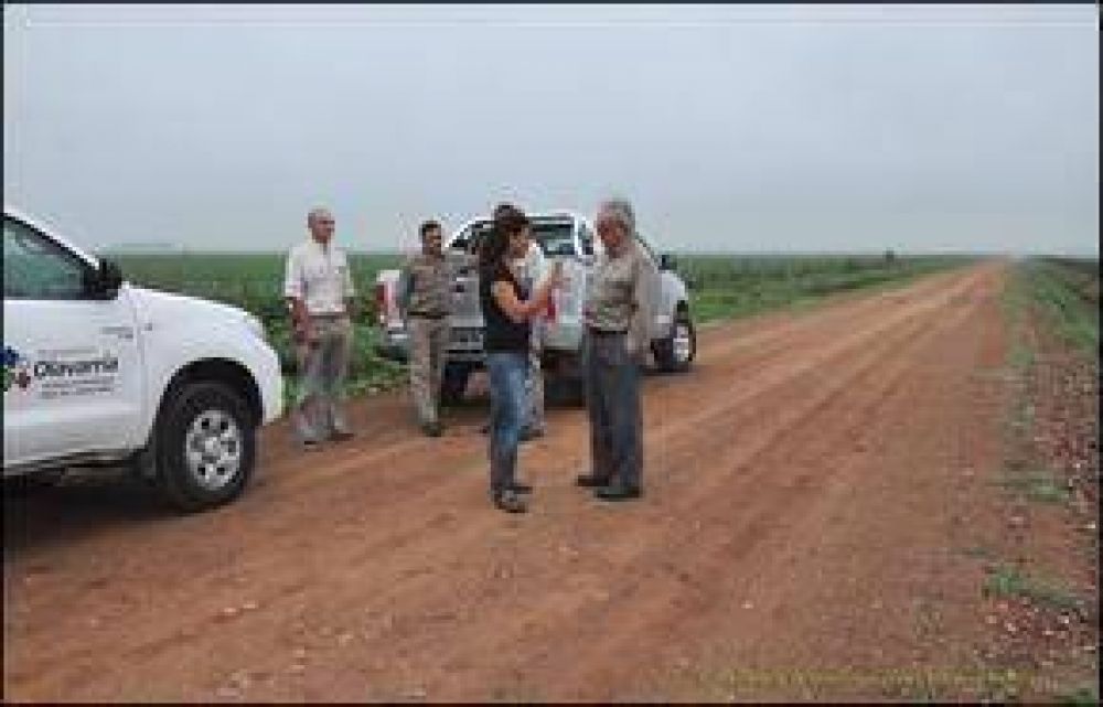 El Gobierno Municipal avanza con obras en caminos rurales