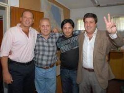 Presidente Per�n: Reguiero estuvo con Mariotto