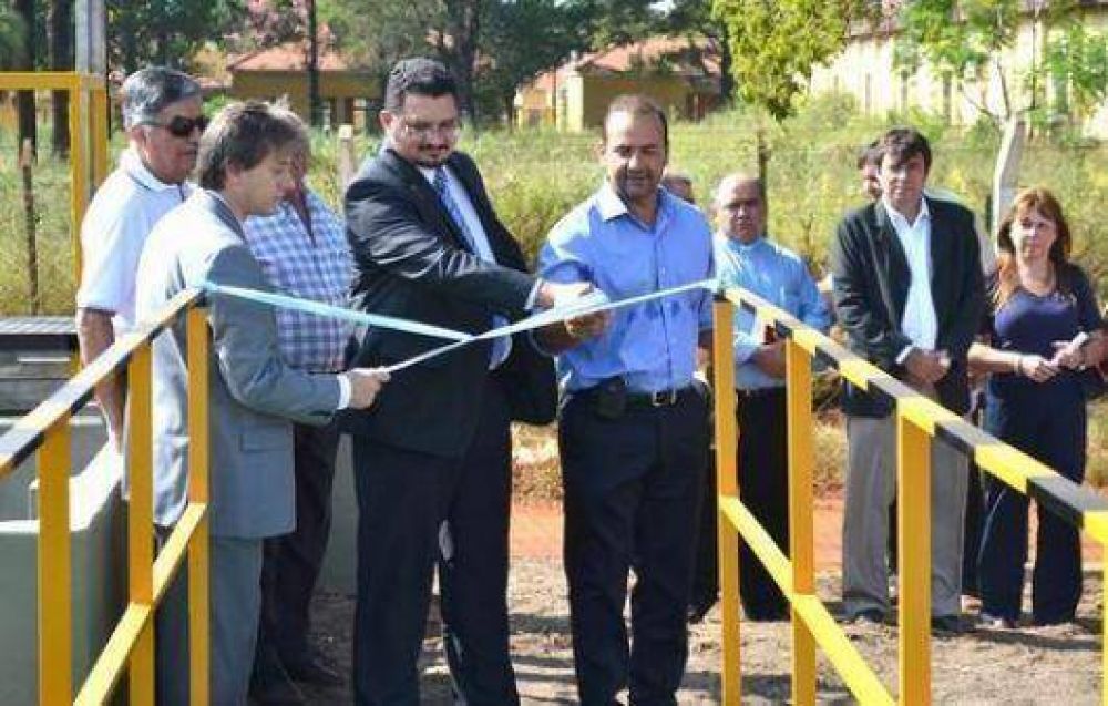 Se inaugur� obra en la planta potabilizadora