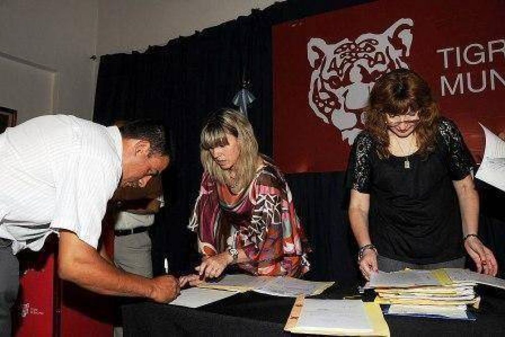 M�s escrituras para los vecinos de Tigre