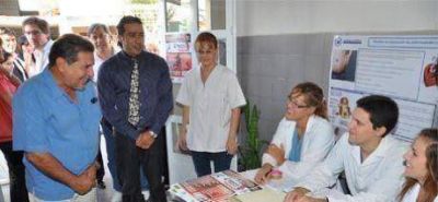 El gobernador destac� el acceso gratuito de la poblaci�n a las vacunaciones preventivas