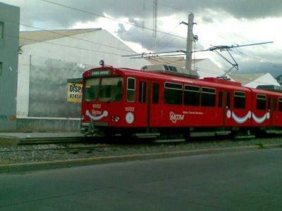 El metrotranv�a fue probado en todo su recorrido, de Maip� a Capital