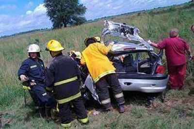  Viajaban a R�o Negro y tuvieron una tragedia